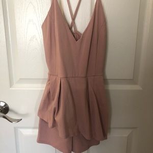 MAUVE GOING OUT ROMPER fits M/L